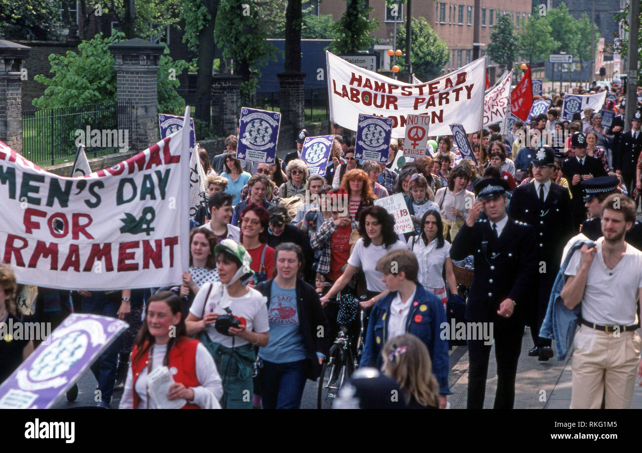 Mayday la protesta a Londra 1992 Foto Stock