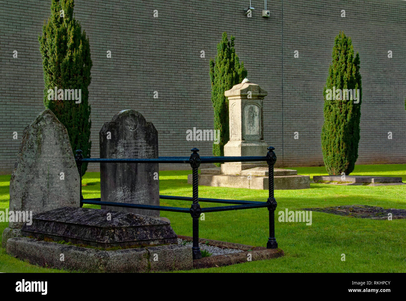 Arbour Hill,Museo Nazionale d Irlanda.cimitero comprende la trama di sepoltura dei firmatari della Proclamazione pasquale che ha cominciato il 1916. Foto Stock