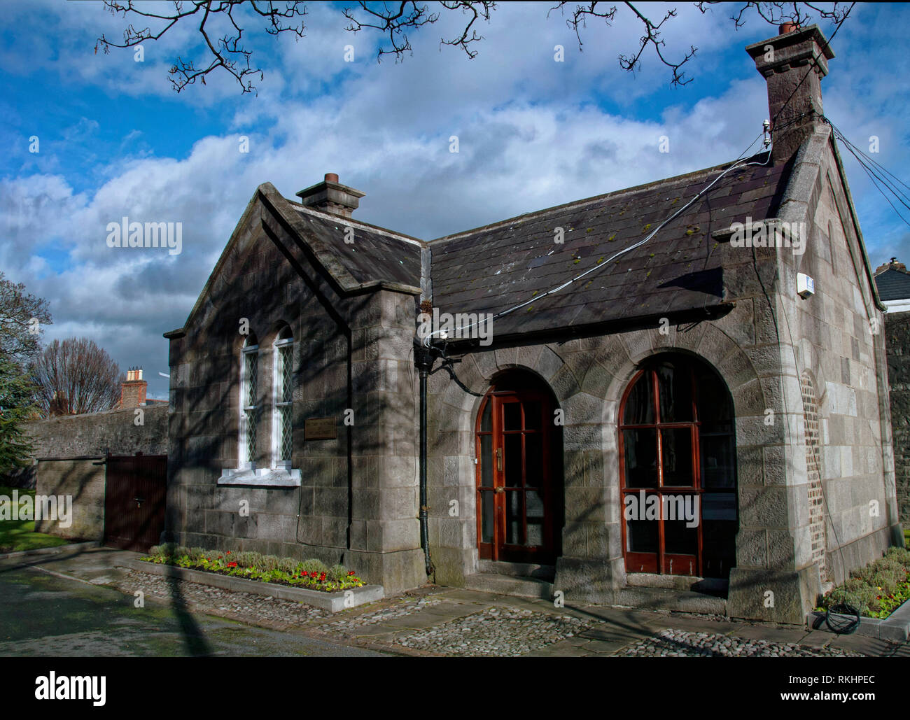 Arbour Hill,Museo Nazionale d Irlanda.cimitero comprende la trama di sepoltura dei firmatari della Proclamazione pasquale che ha cominciato il 1916. Foto Stock