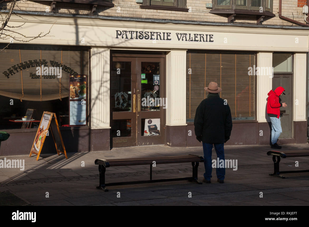 La Patisserie Valerie caffè e torta shop a Henley-on-Thames, Oxfordshire. Foto Stock