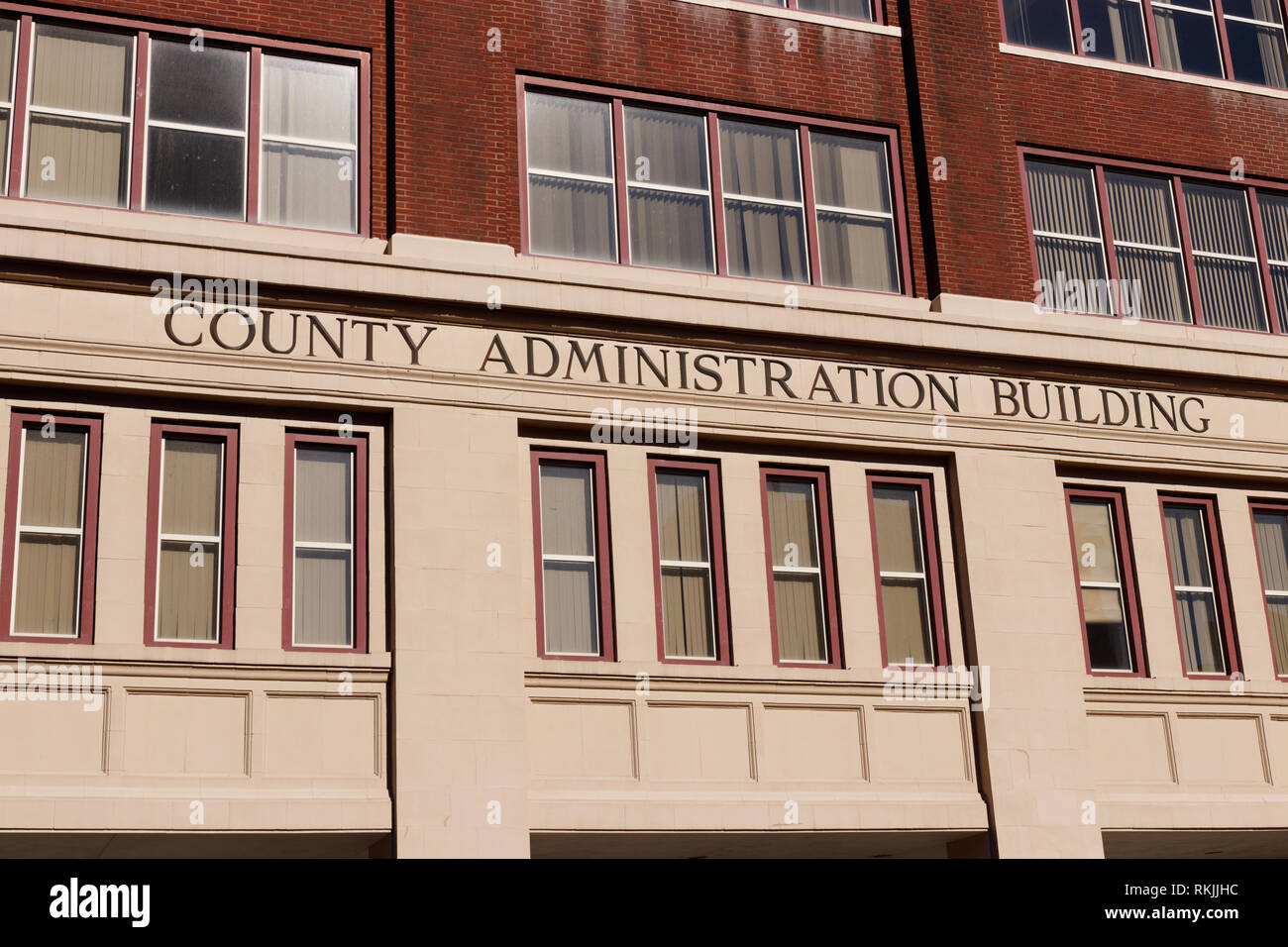 Cincinnati - Circa Febbraio 2019: County Administration Building in downtown I Foto Stock