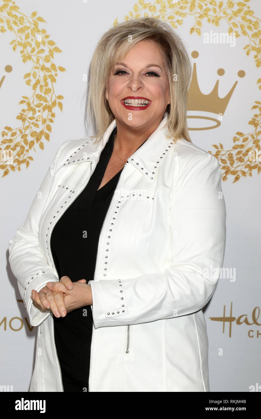 Febbraio 9, 2019 - Pasadena, CA, Stati Uniti d'America - LOS ANGELES - Feb 9: Nancy grazia all'Hallmark Inverno 2019 TCA evento presso la casa del torneo il 9 febbraio 2019 a Pasadena, CA (credito Immagine: © Kay Blake/ZUMA filo) Foto Stock