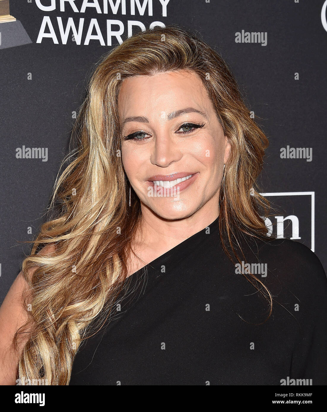 BEVERLY HILLS, CA - 09 febbraio: Taylor Dayne assiste la Recording Academy e Clive Davis' 2019 Pre-GRAMMY Gala presso il Beverly Hilton Hotel su Febru Foto Stock