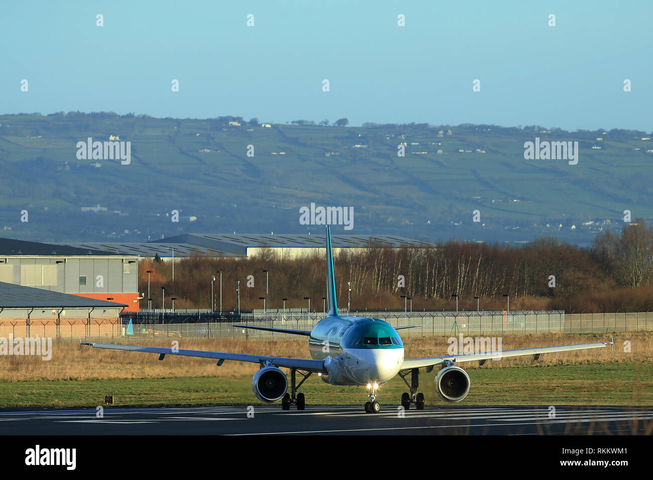Famiglia di airbus a320neo immagini e fotografie stock ad alta