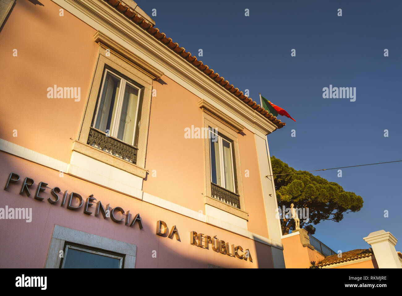 Lisbona, Portogallo - 12/28/18: museo della presidenza della repubblica Foto Stock