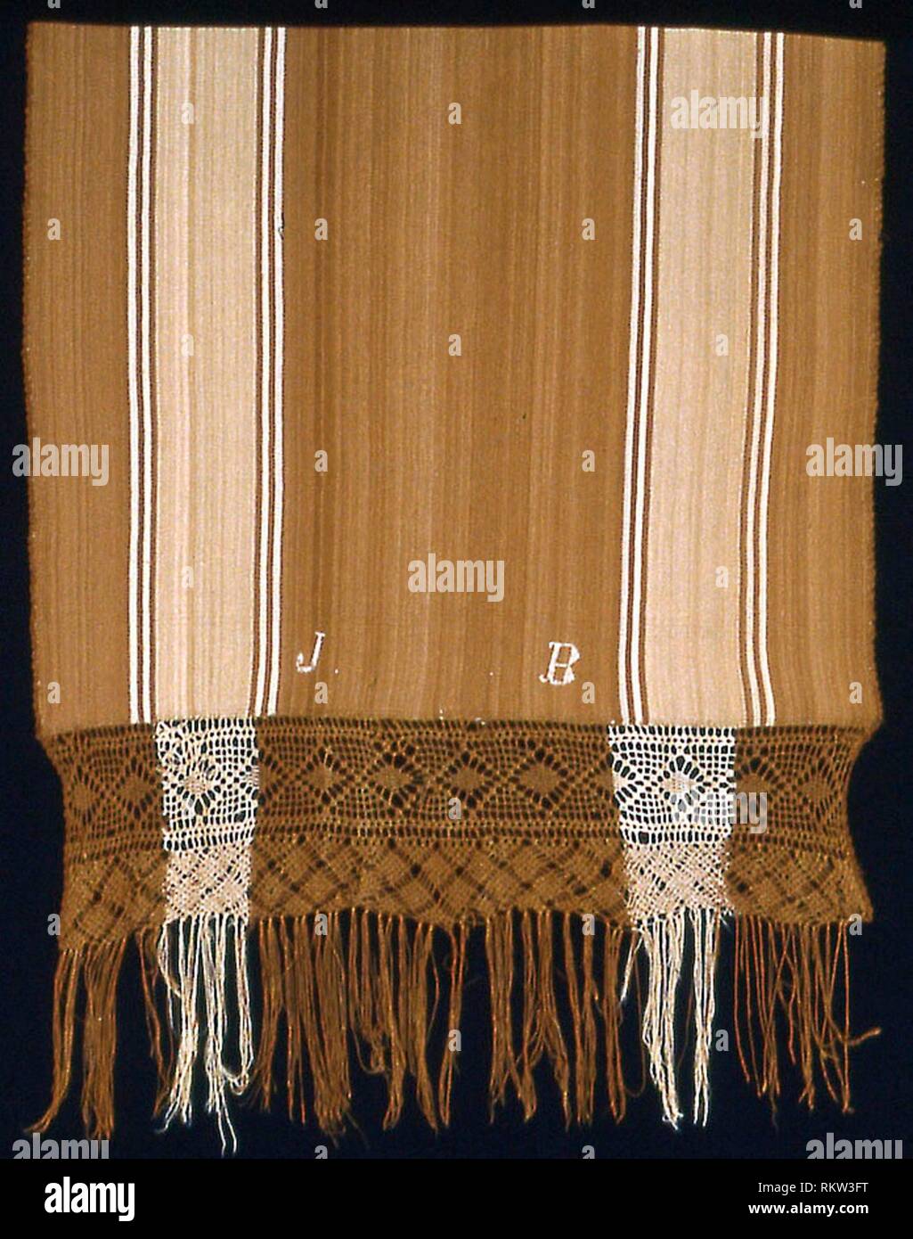 Sciarpa cerimoniale (bufando o ufanta) - 1850/1900 - Aymara Bolivia -  Artista: Aymara, Origine: Bolivia, Data: 1850-1900, media: lana e cotone  Foto stock - Alamy