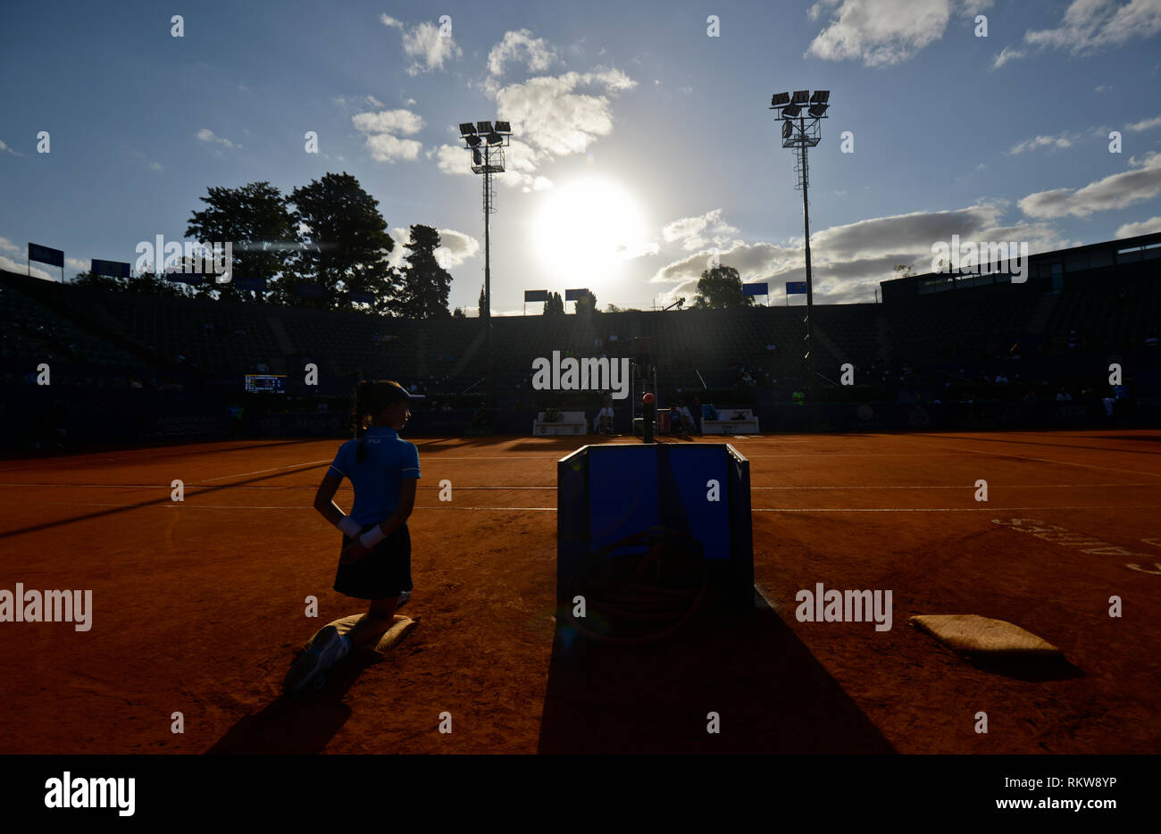 Buenos Aires Lawn Tennis Club, che ospita il tradizionale Argentina aperto, un ATP tour tournament Foto Stock