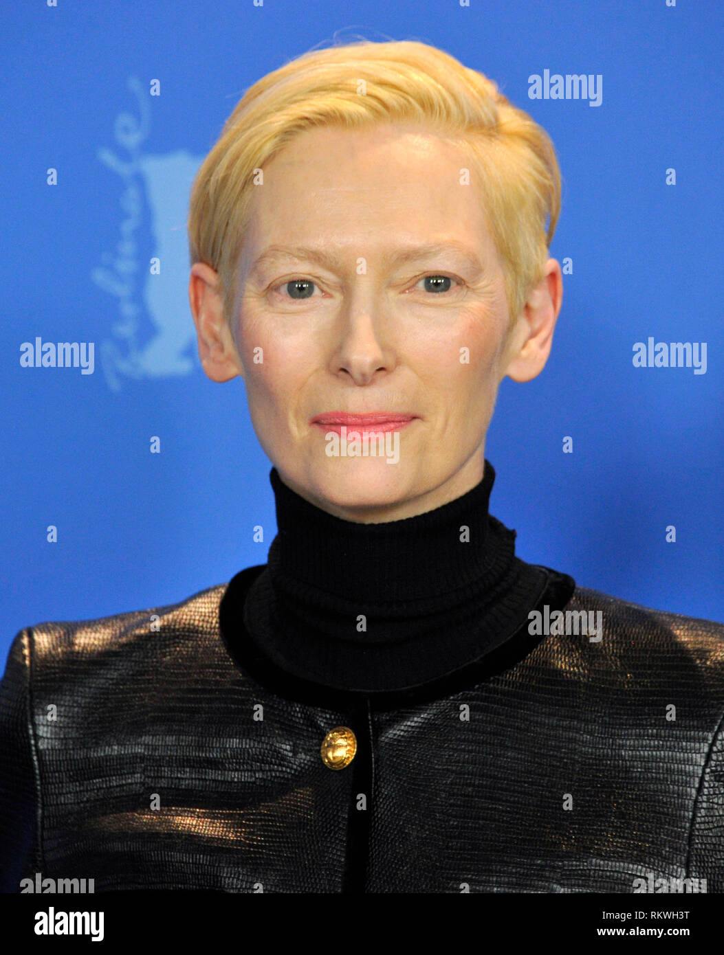 Berlino, Germania. 12 Feb, 2019. Il Festival del Cinema di Berlino. Film Photocall Il souvenire. Nella foto: Tilda Swinton Credit: Indipendente Agenzia fotografica/Alamy Live News Foto Stock