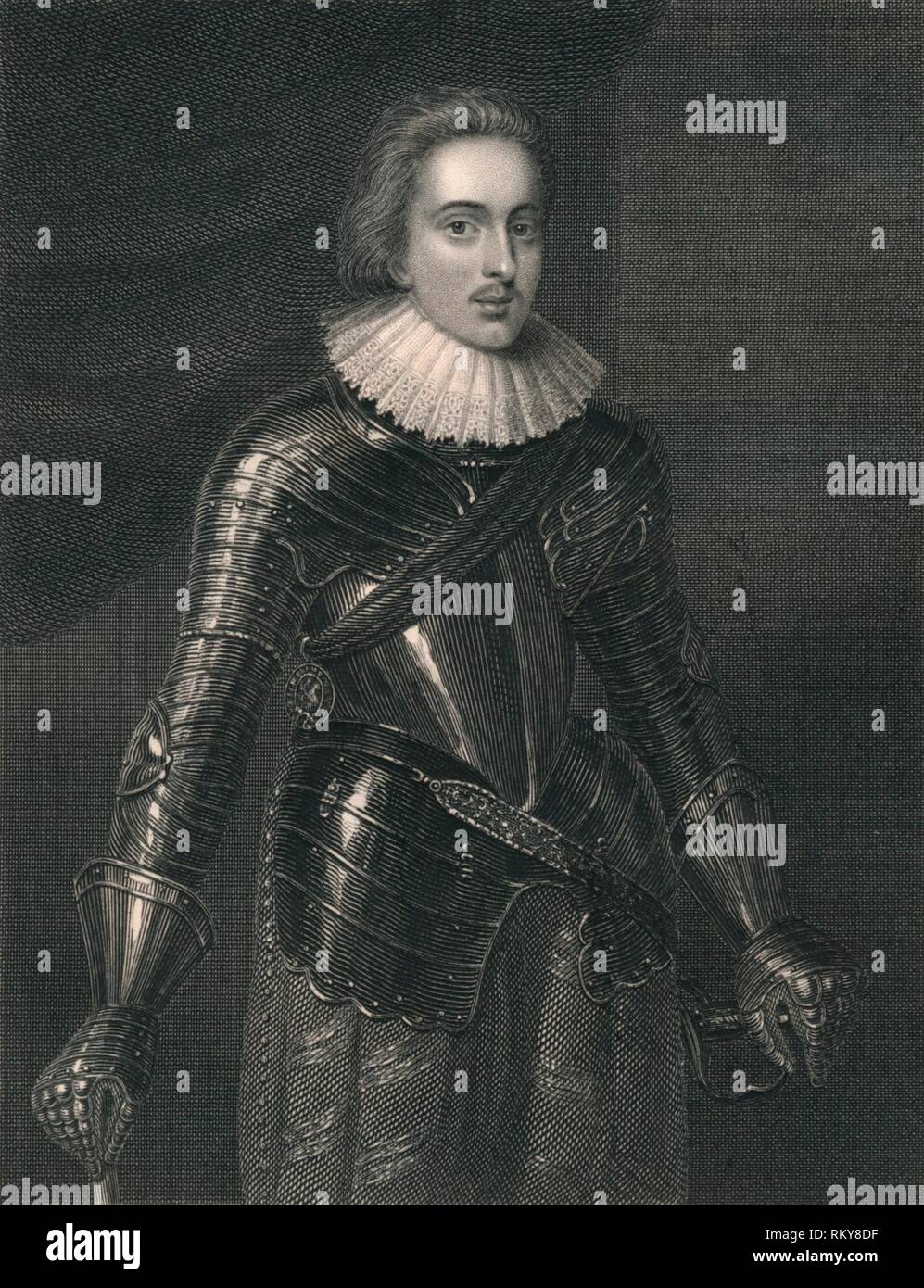 "Henry, Principe di Galles, (c1830). Creatore: William Finden. Foto Stock