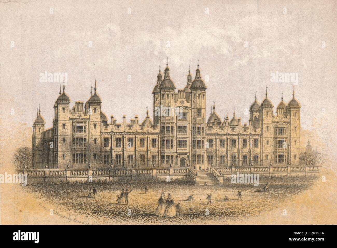 'Donaldson's Hospital', metà-fine del XIX secolo. Creatore: sconosciuto. Foto Stock