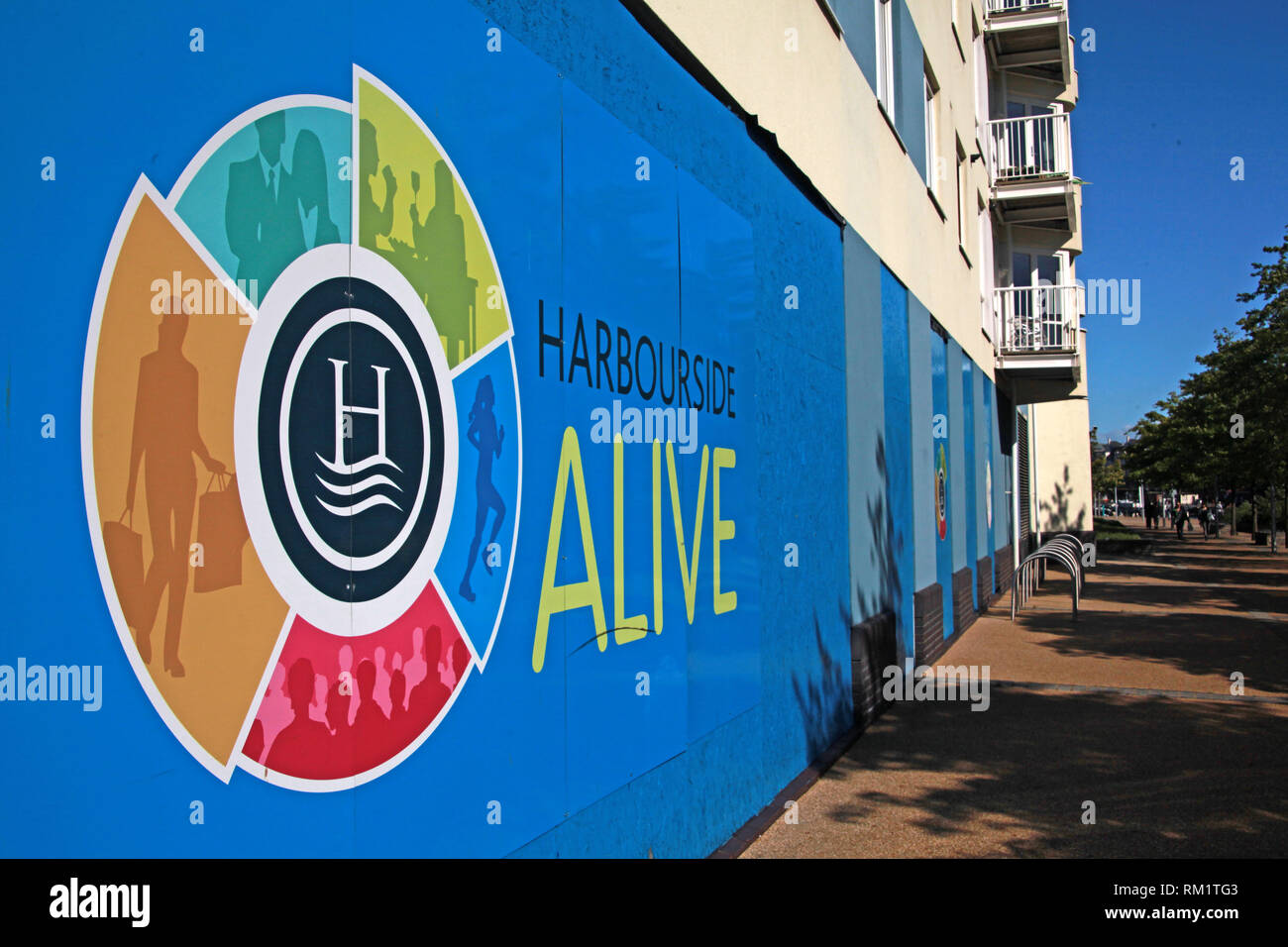 Bristol Harbourside Alive Development, Bristol Harbour, South West England, UK, BS1 5HL Foto Stock