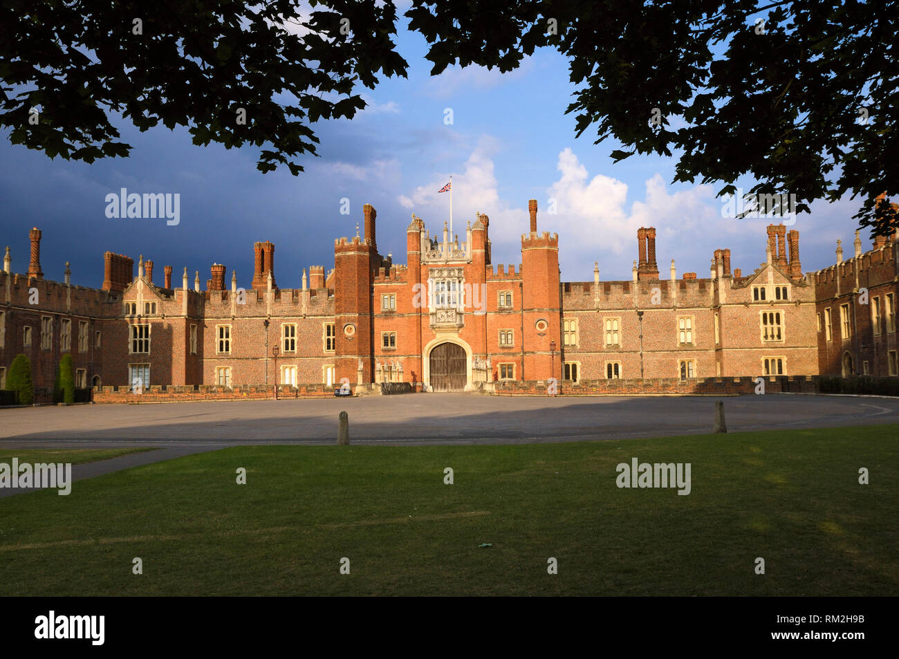 Hampton Court Palace, East Molesey, Surrey, England, Regno Unito Foto Stock