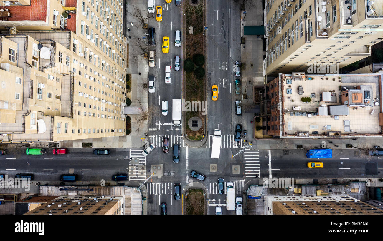 35Th Avenue e Park Avenue, Manhattan, New York City, NY, STATI UNITI D'AMERICA Foto Stock