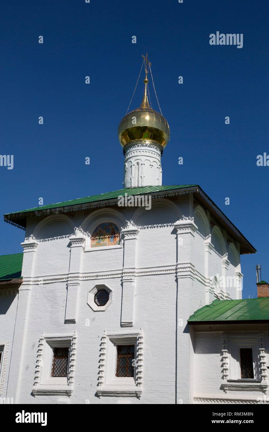 Chiesa dell'Annunciazione, Boris e Gleb Monastero, Borisoglebsky, Golden Ring, Krasnojarsk, Russia Foto Stock