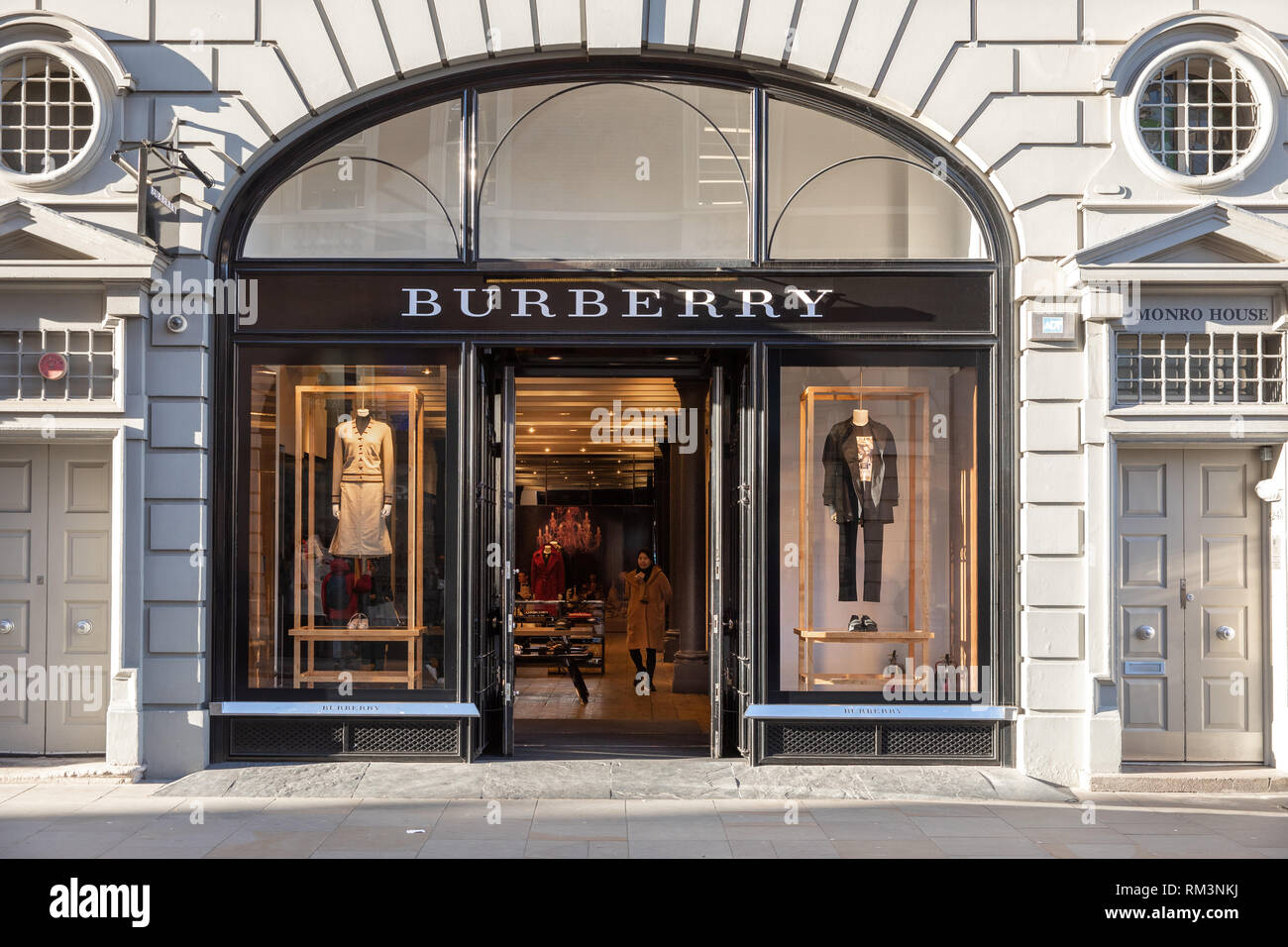 Il Burberry Store, Foto Stock