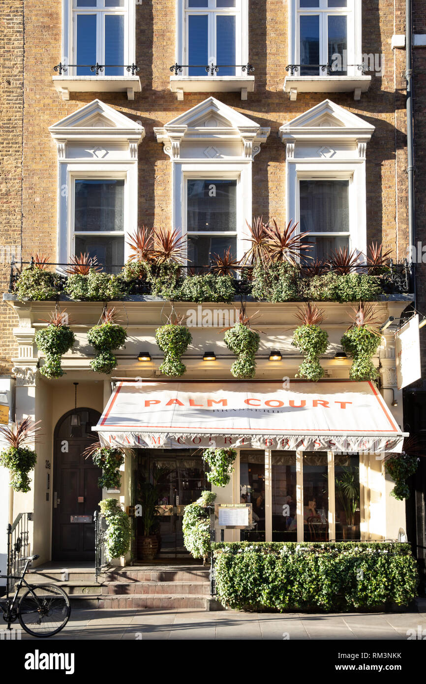 Palm Court Brasserie, Covent Garden, Londra Foto Stock