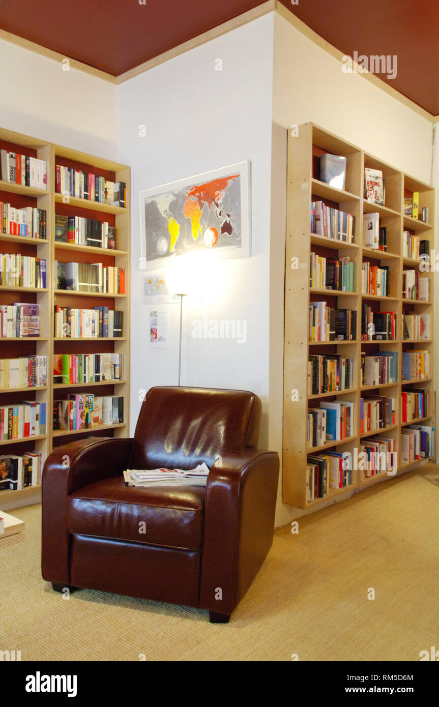 Crockatt e Powell Book shop Foto Stock