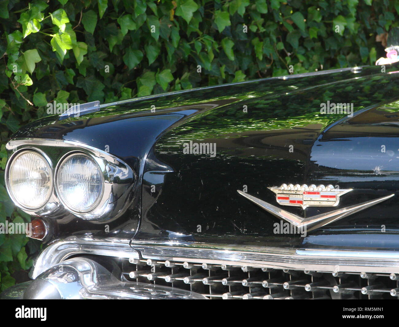 Vintage restaurati Cadillac nella forma migliore. Foto Stock