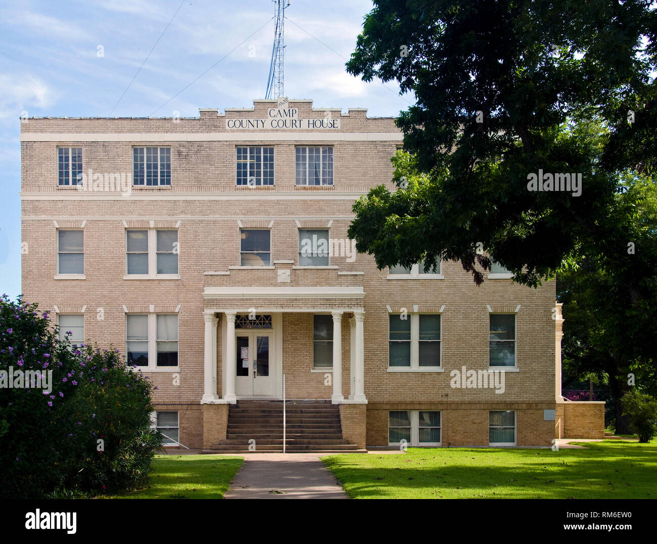 Camp County Courthouse - Pittsburg, Texas Foto Stock