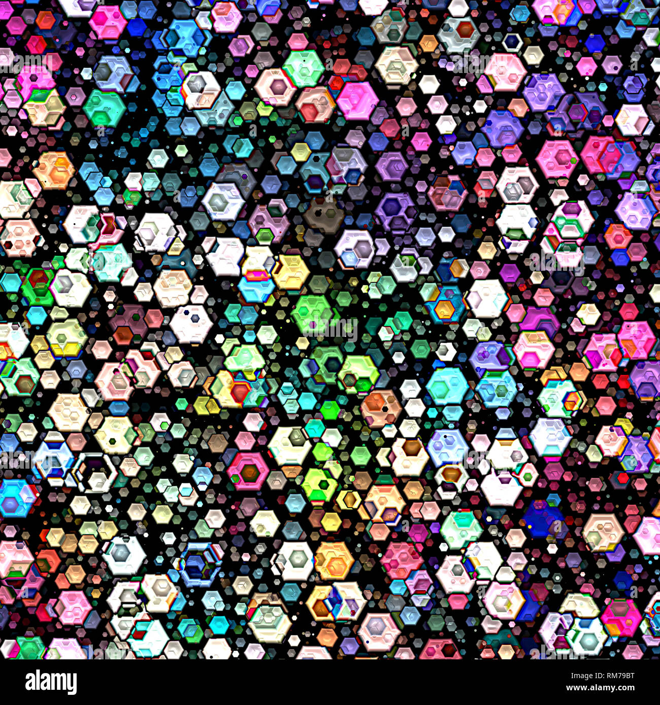 Abstract pattern colorato sfondo Foto Stock