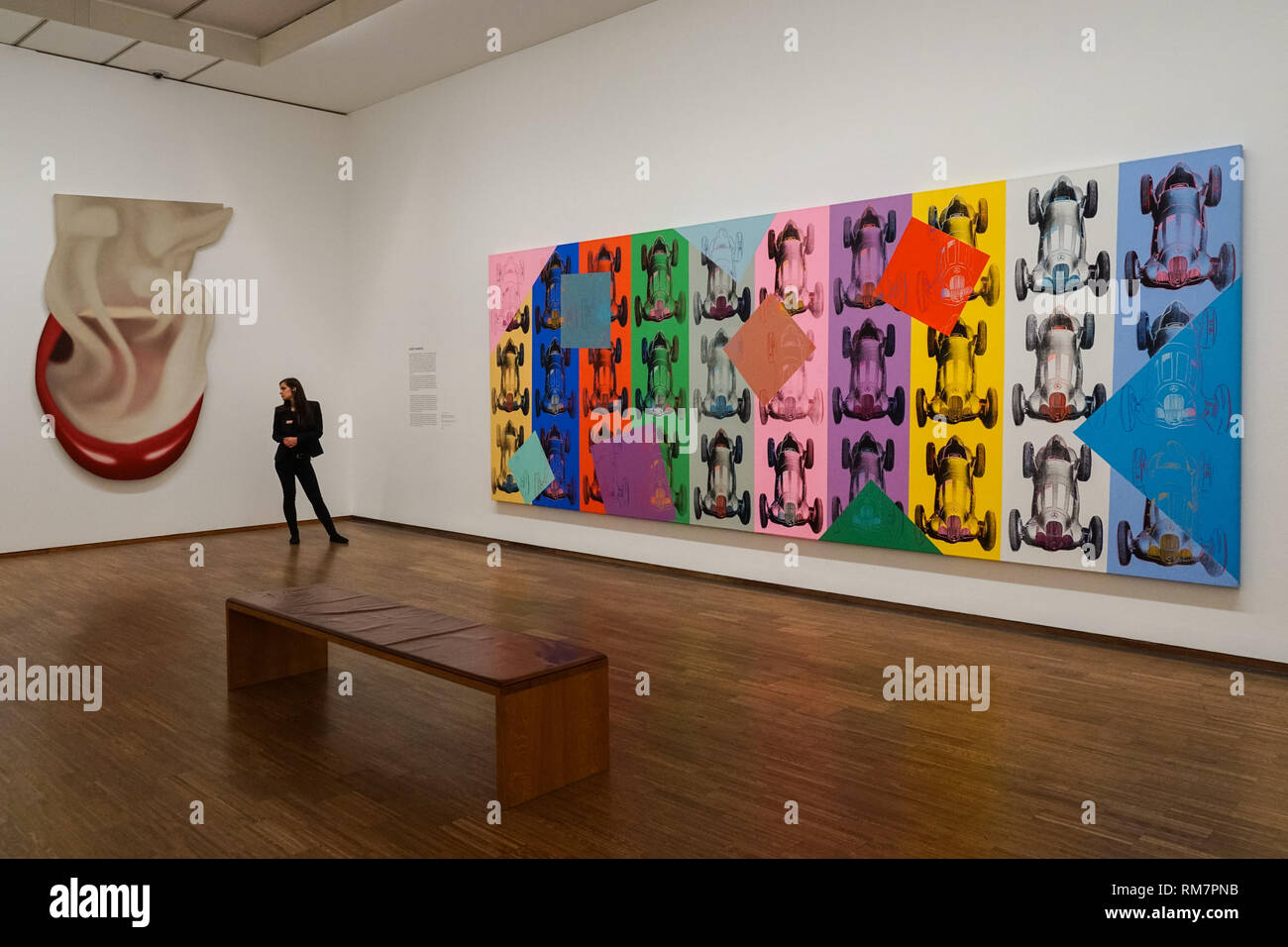 Andy Warhol al Museo Albertina di Vienna in Austria Foto Stock
