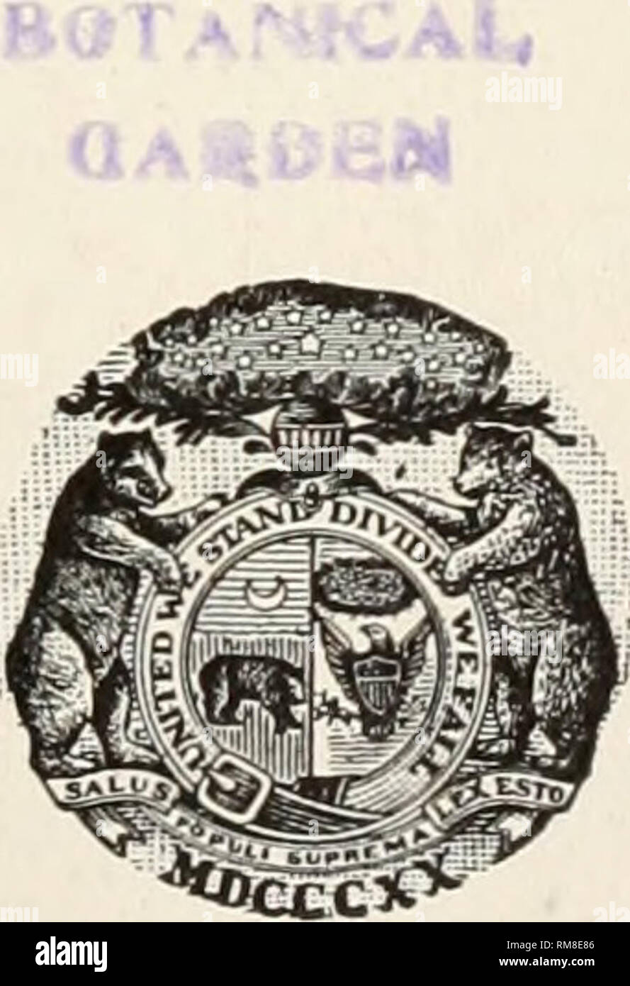 . Relazione annuale del Missouri State Board dell'agricoltura. Missouri. Scheda Stato dell'agricoltura; Agricoltura -- Missouri. Quaranta-SESTA RELAZIONE ANNUALE DELLO STATO DEL MISSOURI Board dell'agricoltura un record del lavoro per l'anno 1913 anche la relazione del Missouri agricoltori' settimana, 1914, le riunioni delle associazioni, delle statistiche agricole e di altre informazioni e documenti relativi all' agricoltura e le sue industrie affini pubblicato 1914 LJBRARY ? ' Ymtm. La HUGH STEPHENS PRINTING COMPANY Jefferson City, MO. Si prega di notare che queste immagini vengono estratte dalla pagina sottoposta a scansione di immagini che possono essere state migliorate digitalmente per readabilit Foto Stock