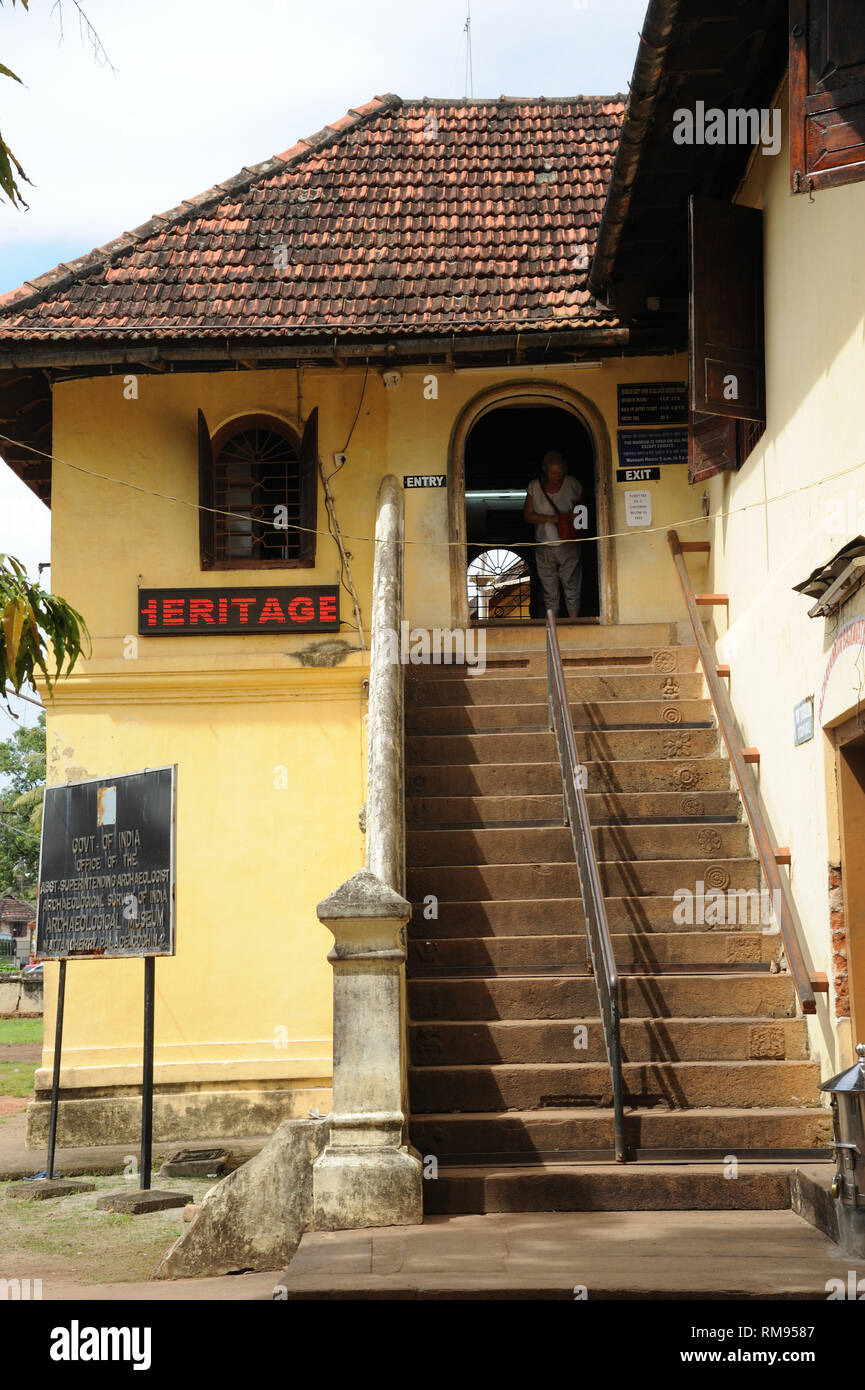 Palazzo mattancherry, kochi, Kerala, India, Asia Foto Stock