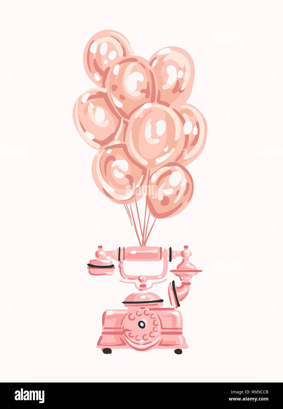 Rose Gold Color Immagini E Fotos Stock Alamy Sfondi apple rosa sfondo moderno. https www alamy it vintage telefono rosa colore oro su sfondo bianco illustrazione vettoriale femmina retro image236235227 html