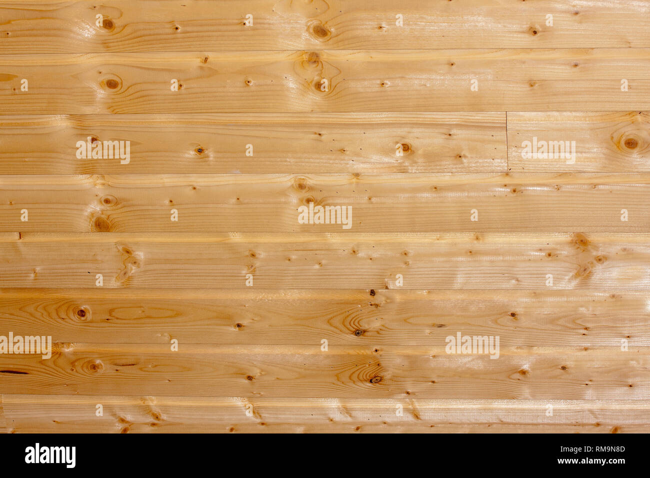 In legno di pino plance con macchie e modelli Foto Stock