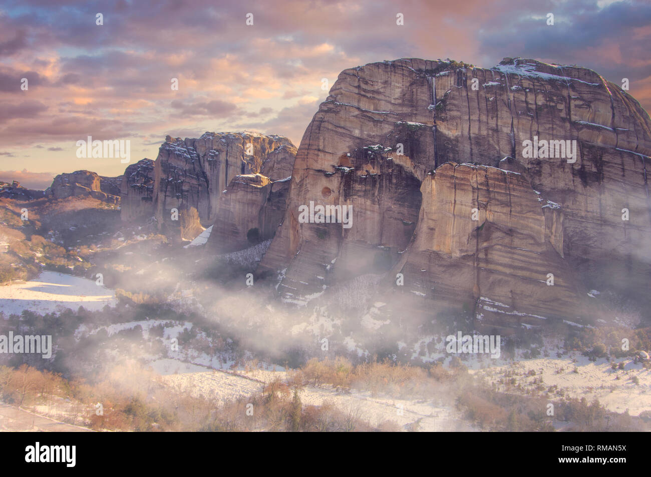 Grecia - Meteora Foto Stock