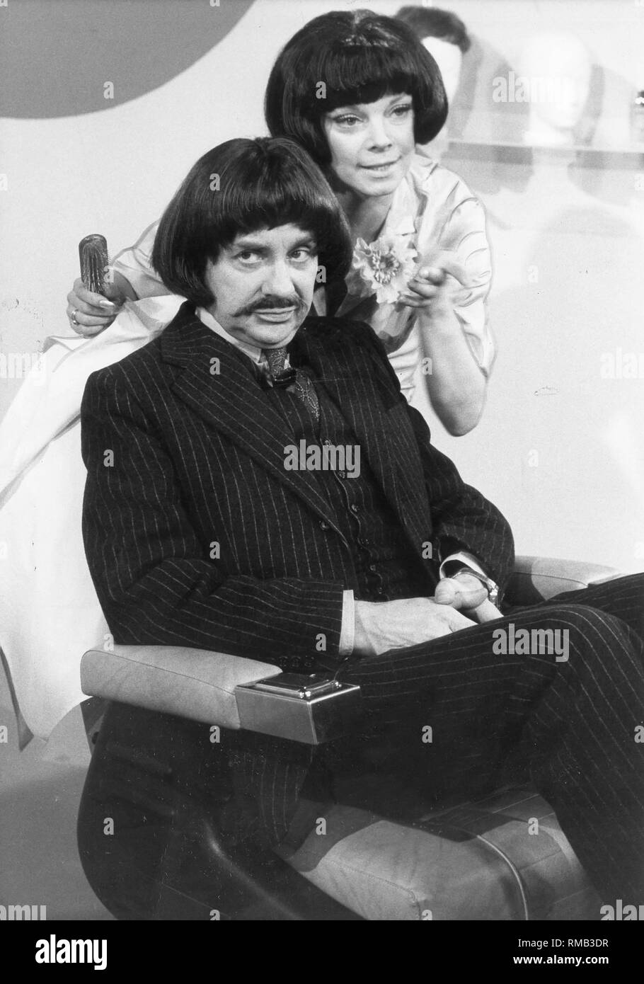 Susanne con graniglia Boetcher in 'Dcome verrueckte Paar'. Foto Stock