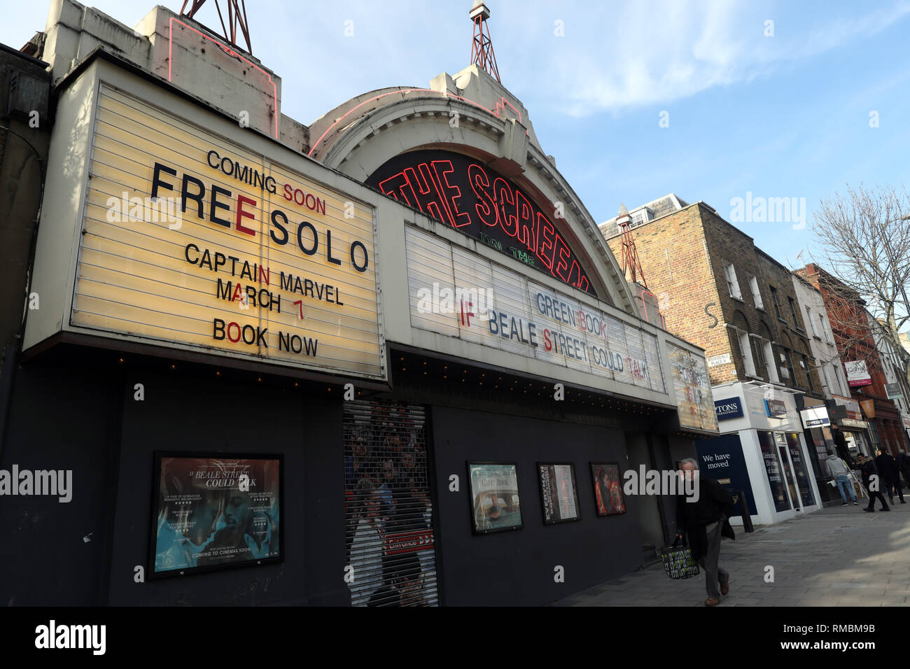 Il fast food Burger segno immagine offerta da Gavin Rodgers/ Pixel8000 Foto Stock