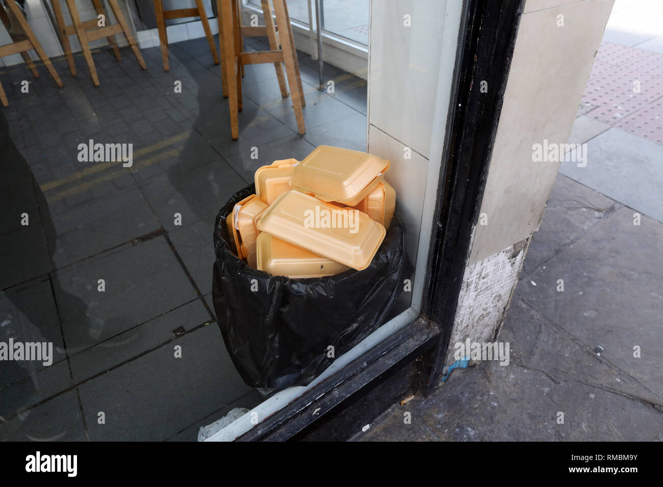 Kebab Shop bin foto da Gavin Rodgers/ Pixel8000 Foto Stock