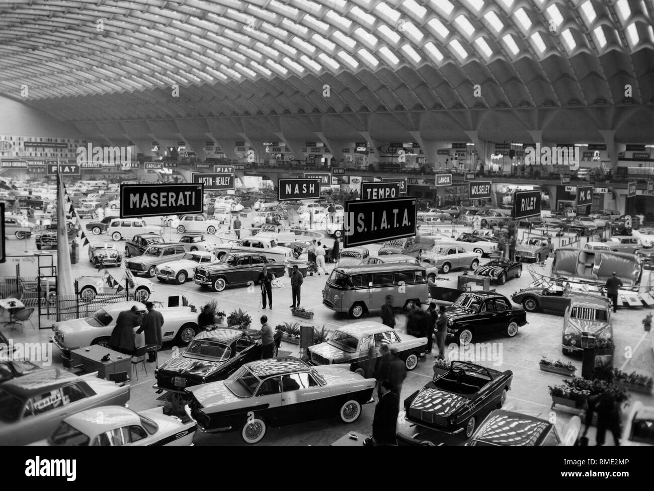 Motor Show, TORINO, PIEMONTE, ITALIA 1958 Foto Stock