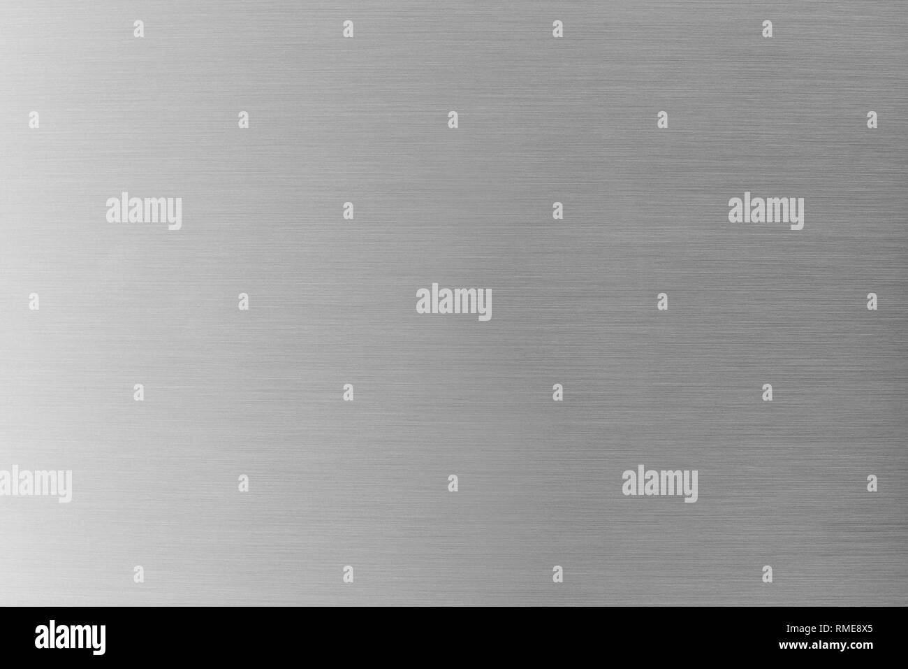 In metallo spazzolato o texture in alluminio spazzolato sfondo. Abstract background industriale. Copia spazio per il testo. Foto Stock