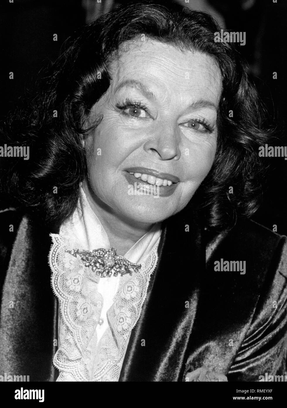 L'attrice e cantante Margot Hielscher. Foto Stock