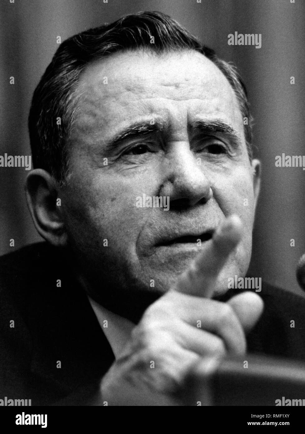 Il Ministro degli esteri sovietico Andrei Gromyko. Foto Stock