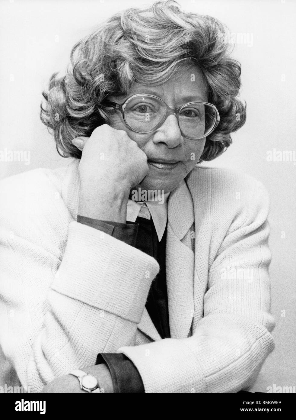 Il cabaret tedesco artista lore di Lorentz. Foto Stock