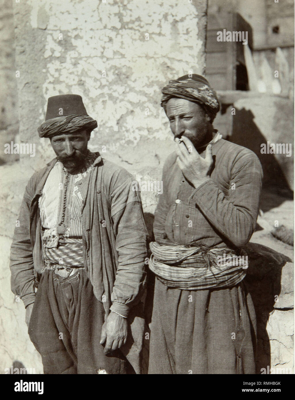 Gli armeni. Foto di albumina Foto Stock