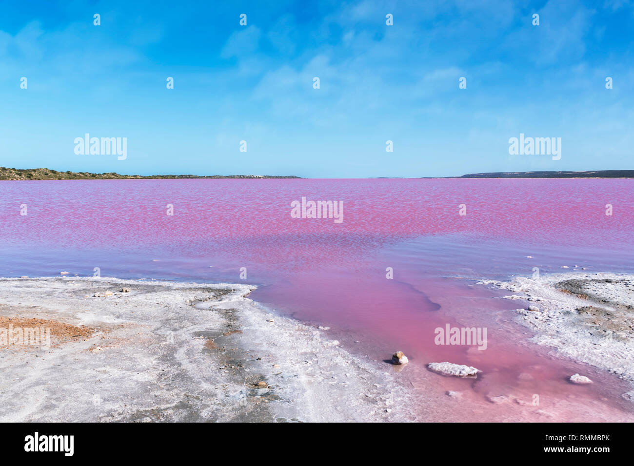 Laguna Hutt, Porto Gregorio, Australia occidentale, Australia Foto Stock