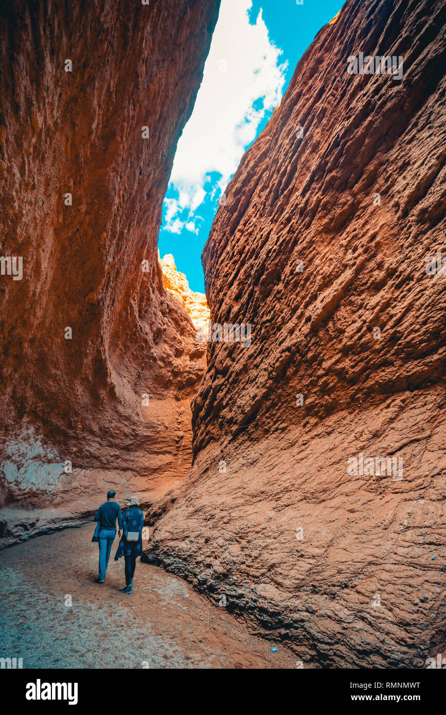 Tianshang Grand Canyon, Xinjiang, Cina Foto Stock