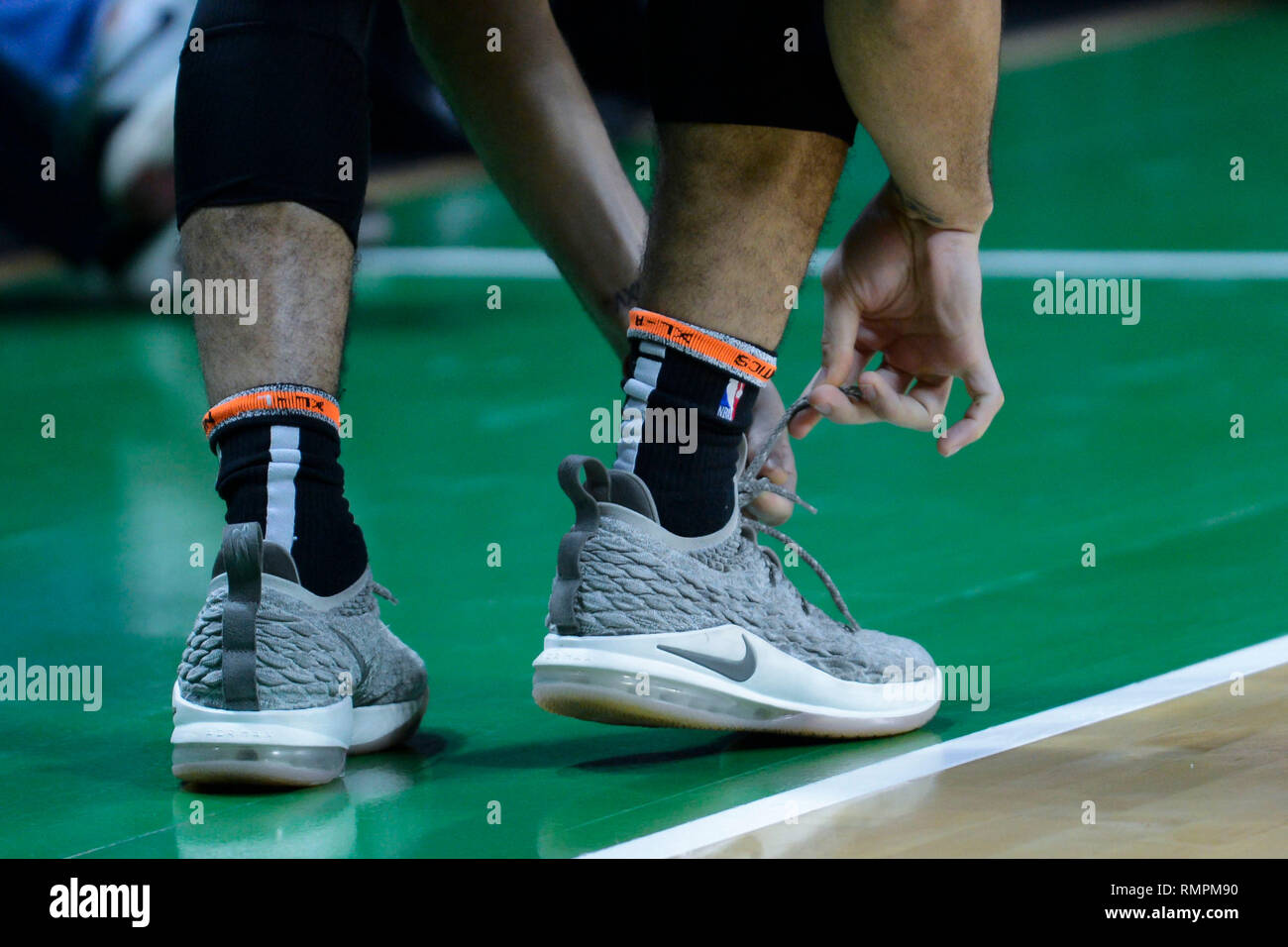 Rio De Janeiro, Brasile. 15 Feb, 2019. finale, svoltasi presso il Carioca Arena 1 a Rio de Janeiro, RJ. Credito: Celso Pupo/FotoArena/Alamy Live News Foto Stock