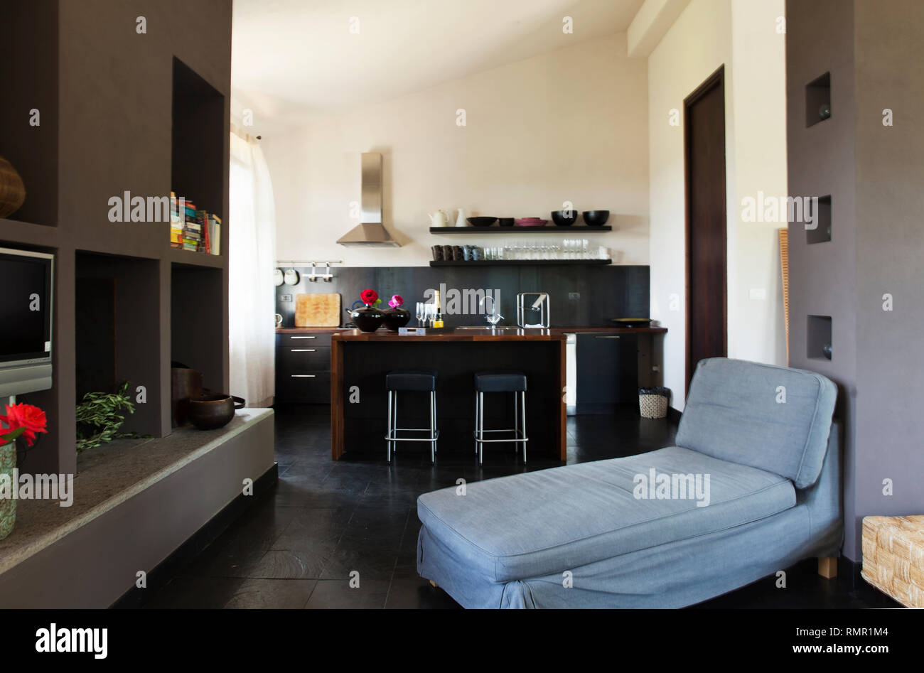 Casa moderna interno Foto Stock