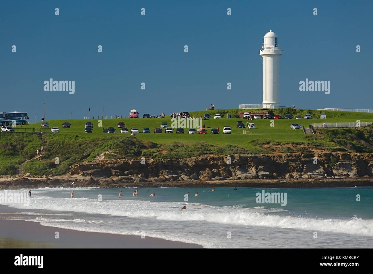 Wollongong faro, Flagstaff Hill Park Foto Stock