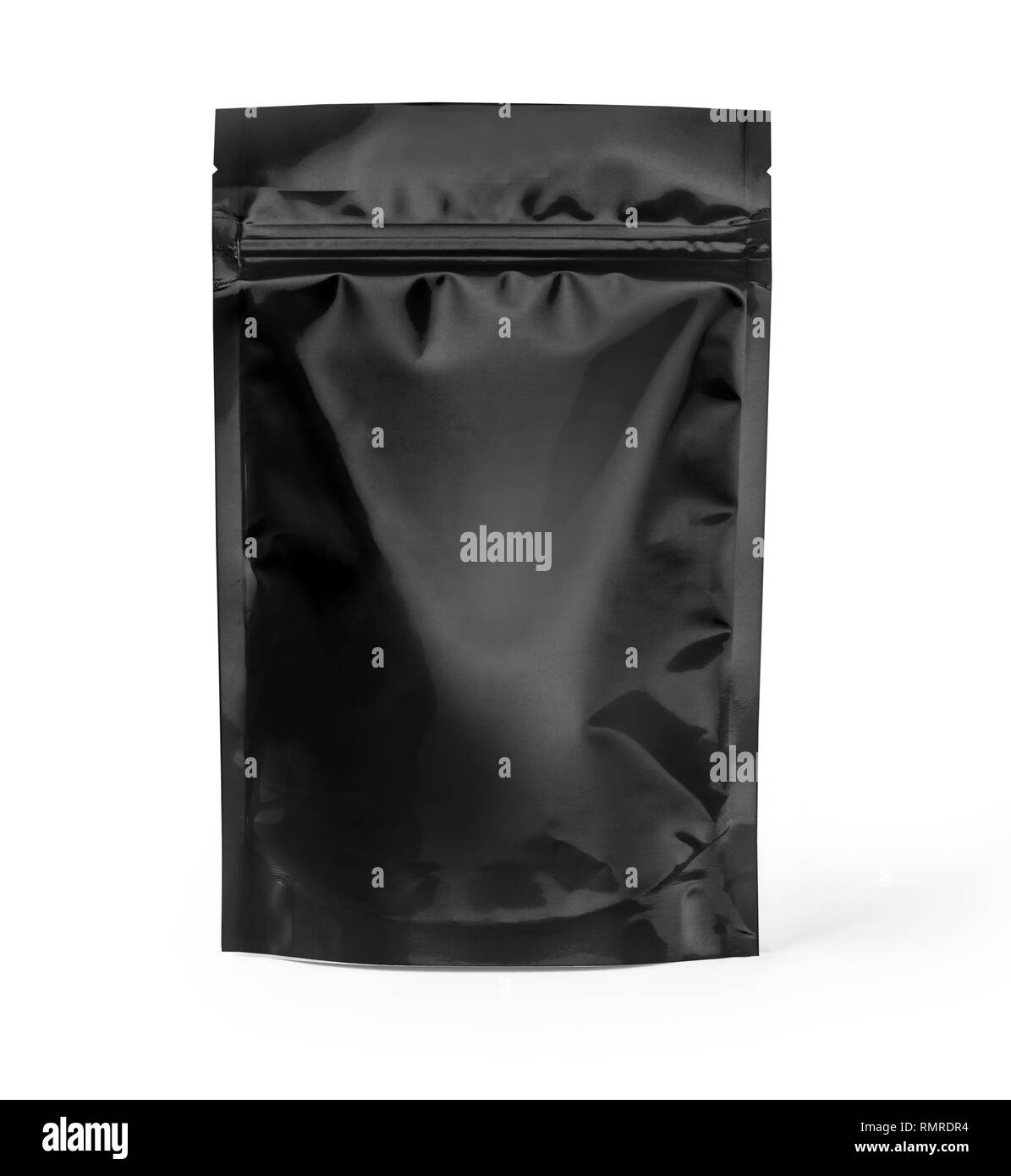 Blank Food Stand Up sacca flessibile Snack bustina sacchetto. Mock up Foto Stock