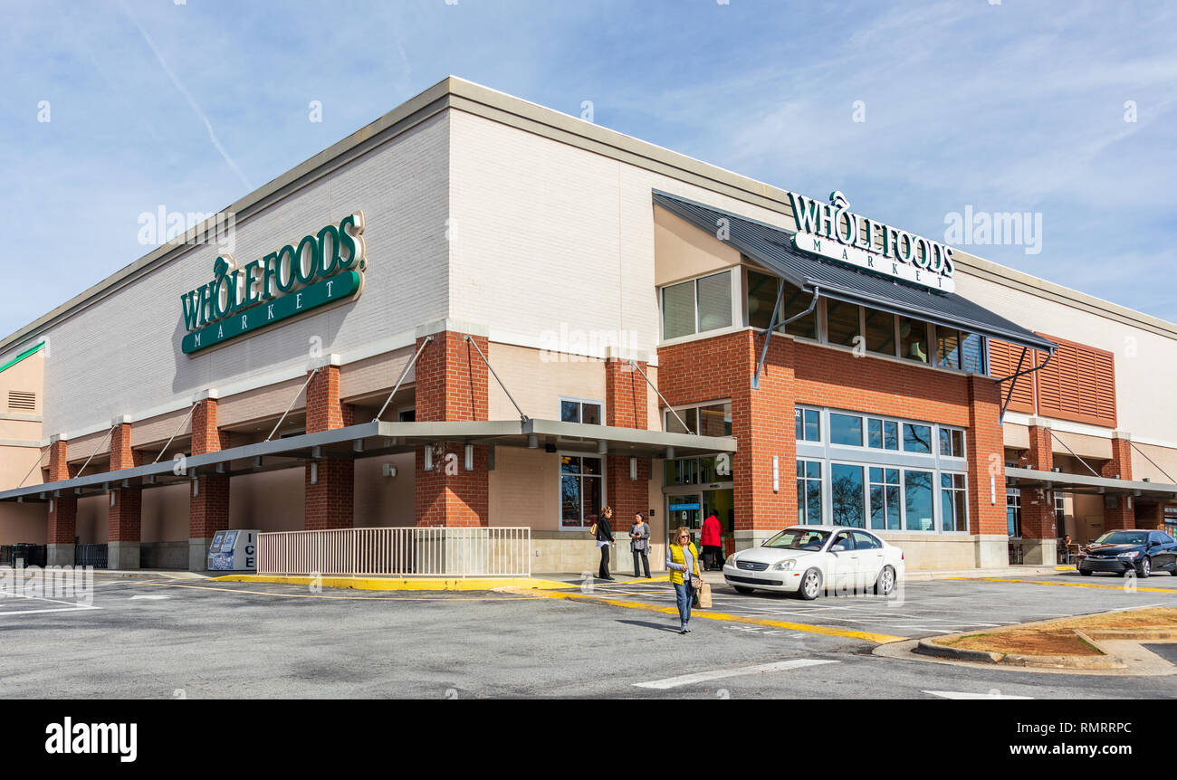 GREENSBORO, NC, Stati Uniti d'America-2/14/19: Foto Stock