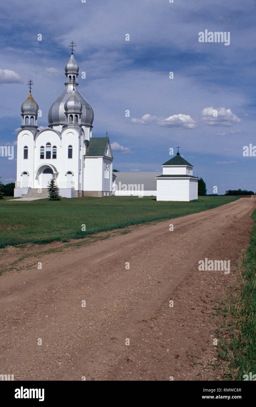 Ucraino chiesa ortodossa,Saskatchewan, Canada Foto Stock