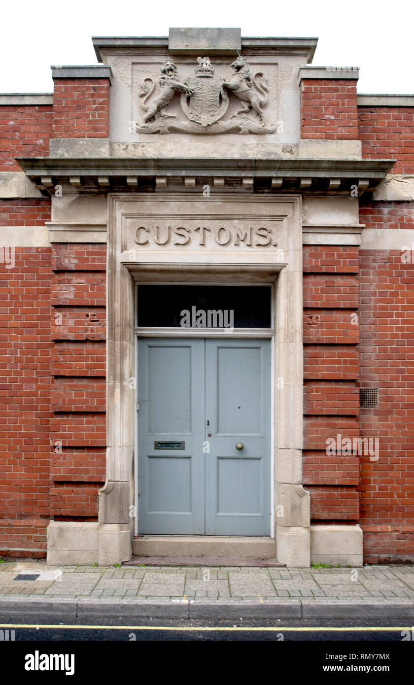 Il Customs House Castletown Portland Dorset Regno Unito Foto Stock