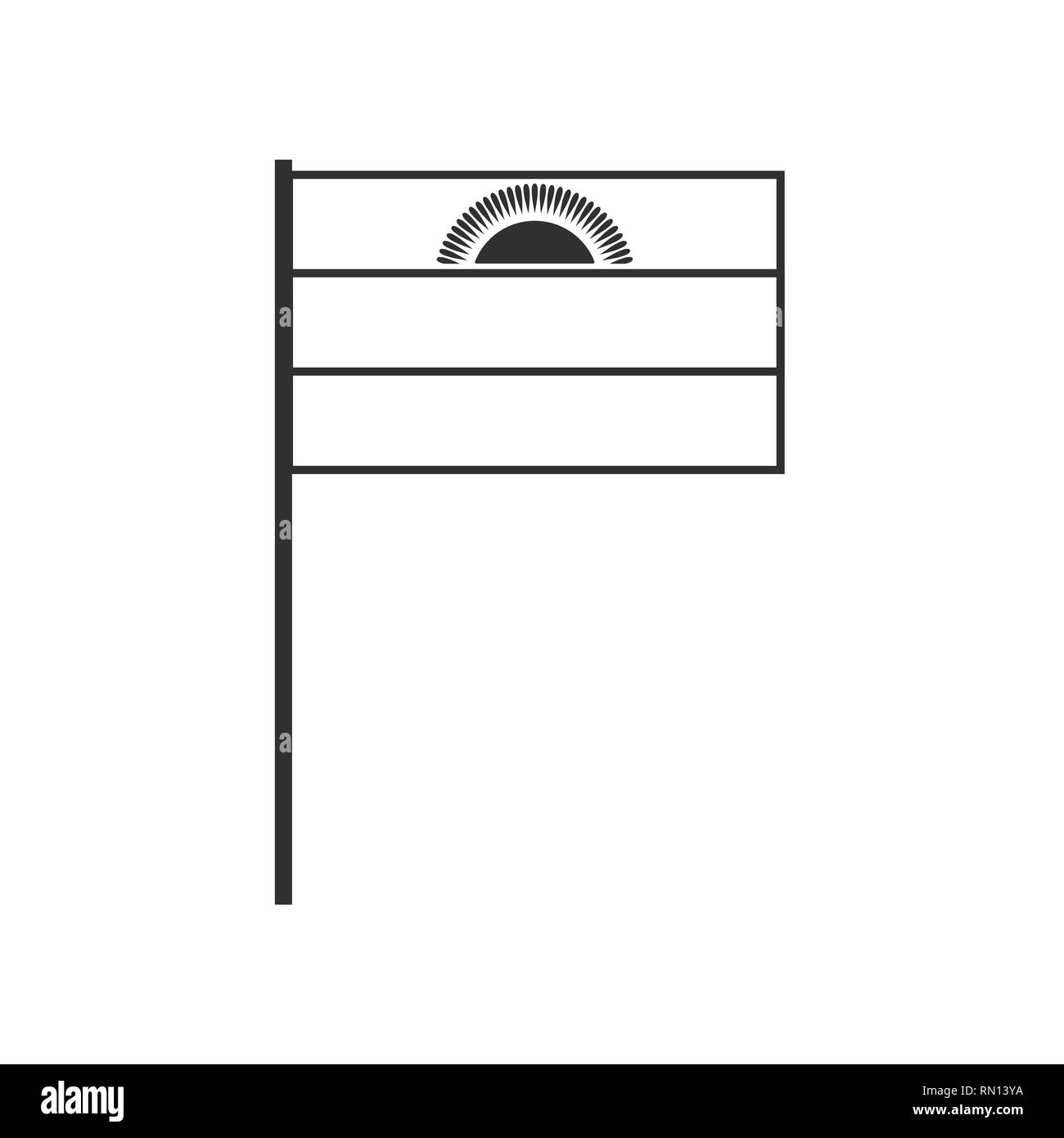 bandiera malawi - 1 Malawi flag Foto e Immagini Stock in Bianco e Nero - Alamy