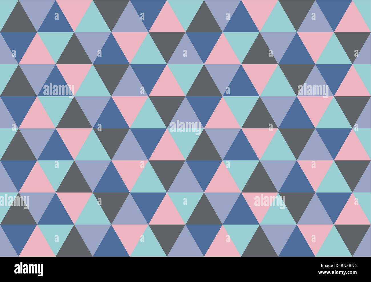 Triangolare pattern seamless.Low poly sfondo geometrico. Multi colore design. Print design per i tessili, poster, volantini, T-shirt, sfondi. Mosaico Illustrazione Vettoriale